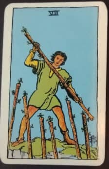 Seven of Wands